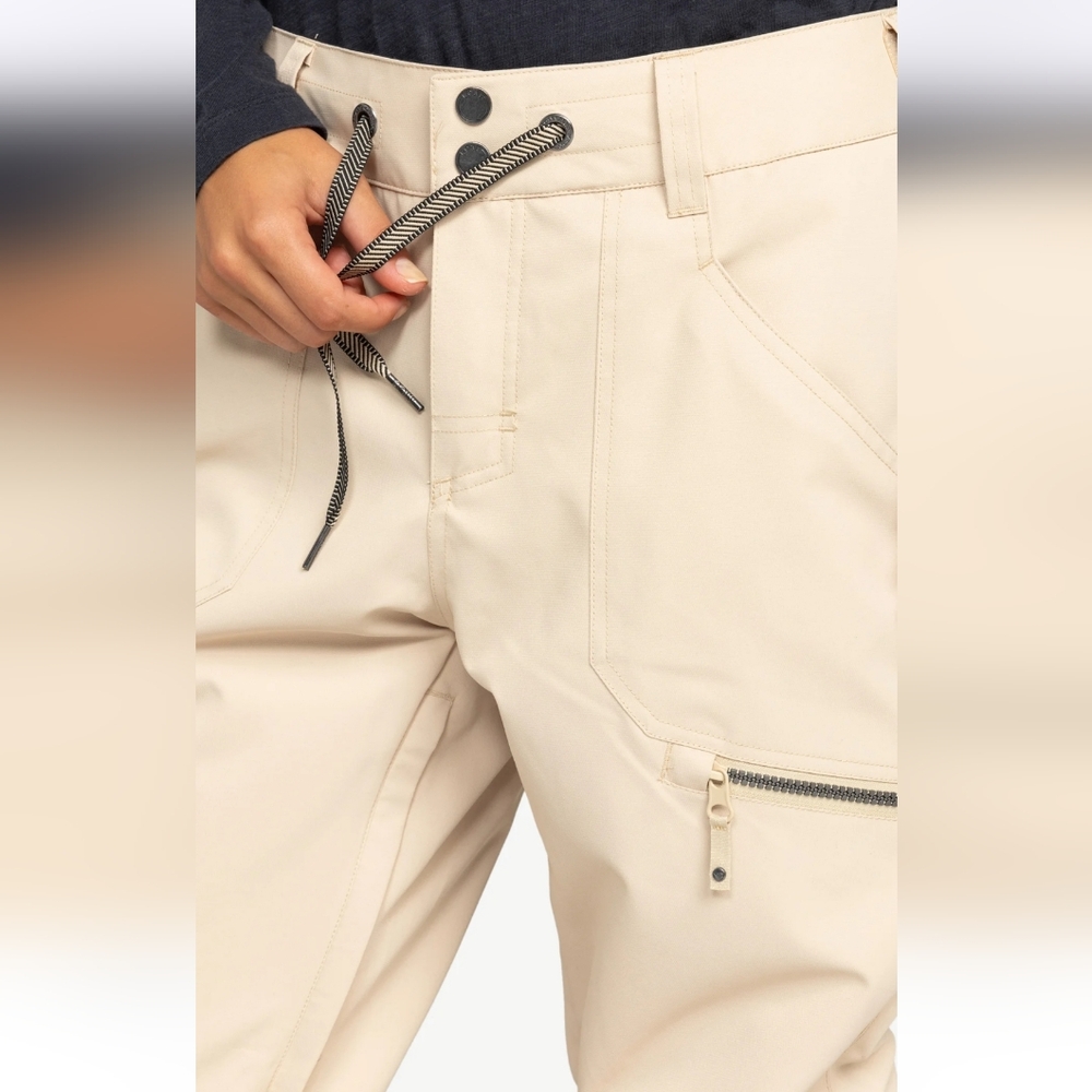 NEW Roxy Nadia Snow Pants Cream - Picture 12 of 13